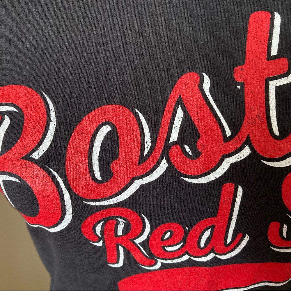 Boston Red Sox vintage licensed apparel T-shirt, size medium, navy blue - Picture 2 of 4
